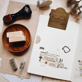 PENSPAPERSPLANNER Rubber Stamp Stationery Collector