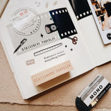 PENSPAPERSPLANNER Rubber Stamp Stationery Traveler