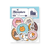 LOKA MADE Adventure Seal Luggage Sticker Stay Pawsitive