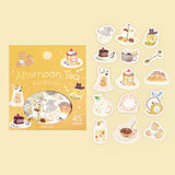 BGM Flake Sticker Afternoon Tea Party Let's Dance in Rhythm