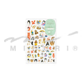 MIDORI Yuru Log Sticker 1 Sheet Animal