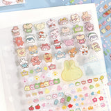 BGM Mini Cube Sticker Animal Palette