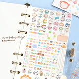 BGM Mini Cube Sticker Animal Palette