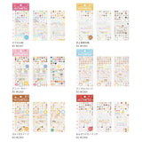 BGM Mini Cube Sticker Animal Palette