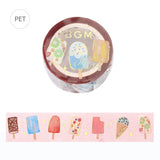 BGM Clear Tape Summer Limited Ice Cream
