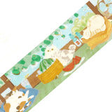 BGM Clear Tape Summer Limited Cats Summer Vacation