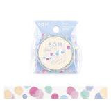 BGM Masking Tape 5mm Colorful Polka Dots