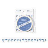 BGM Masking Tape Little Blue Flowers