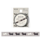BGM Masking Tape Dachshunts