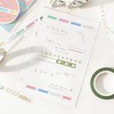 BGM Masking Tape 5mm Ribbon Index