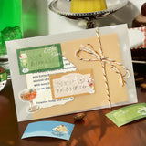 BGM Roll Seal Writeable Stickers : Cafe a la Mode