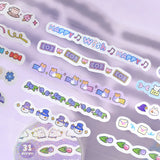 BGM Roll Seal Mini Linea Purple