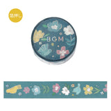 BGM Masking Tape Nordic Forest Melody of Flowers