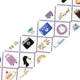 BGM Masking Tape World Cafe Travel : Mini Stamps