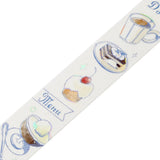 BGM Masking Tape Travel, Cafe & Diary Mocha