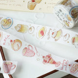 BGM Masking Tape Travel, Cafe & Diary Rose