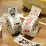 BGM Masking Tape Travel, Cafe & Diary Rose