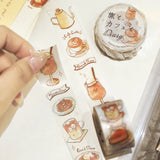 BGM Masking Tape Travel, Cafe & Diary Orange