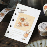 BGM Masking Tape Travel, Cafe & Diary Orange