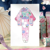 BGM Masking Tape The Color of Kimono : Cherry Blossoms