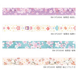 BGM Cherry Blossom Limited Edition Masking Tape: Lined Train Street