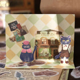 BGM Flakes Seal Shopping Arcade Black Cat Detective Agency