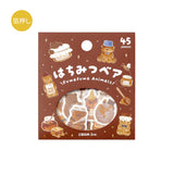 BGM Flakes Seal Fluffy Animals Honey Bear