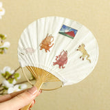 BGM Flakes Seal Nyapanese Art Neko Yellow Dan