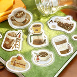 BGM Flakes Seal Petit Story : Cafe