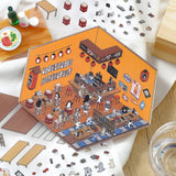 BGM Seat Seal Diorama 2.5D Seal Izakaya Japanese-Style Pub