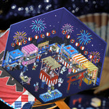 BGM Seat Seal Diorama 2.5D Seal Festivals
