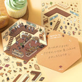 BGM Seat Seal Diorama 2.5D Seal Bakery
