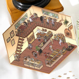 BGM Seat Seal Diorama 2.5D Seal Bakery