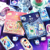 BGM Clear Seal Cafe A la Mode Stained Glass Red