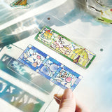 BGM Clear Seal Cafe A la Mode Stained Glass Green