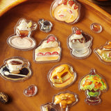 BGM Seat Seal Kyururun Seal Cafe a la Mode Creme Brulee