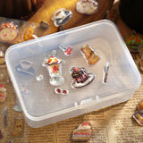 BGM Seat Seal Kyururun Seal Cafe a la Mode Creme Brulee