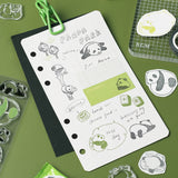 BGM Clear Stamp Diary Panda Diary