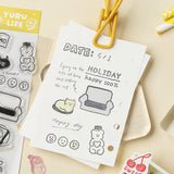BGM Clear Stamp Life Diary