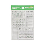 BGM Clear Stamp Records Sheet