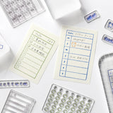 BGM Clear Stamp Records Sheet