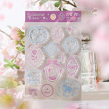 BGM Clear Stamp Maiden Brooch