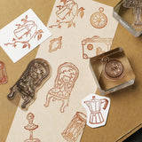 BGM Clear Stamp Retro Goods