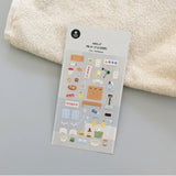 SUATELIER Daily Deco Stickers Bath House