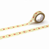 MT Deco Washi Tape Retro Design Button