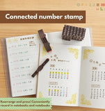 SHACHIHATA Numbering Stamp Calendar