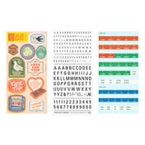 TRAVELER'S Notebook Customised Sticker Set for Diary 2025