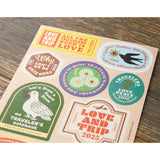 TRAVELER'S Notebook Customised Sticker Set for Diary 2025