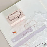 NOVE Jourt'aime 2 Rubber Stamps Ticket 1