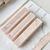 NOVE Jourt'aime 2 Rubber Stamps Planner 1